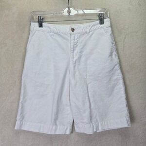 Polo Ralph Lauren Kids White Cotton Blend Chino Shorts Size 14 Kidcore Preppy